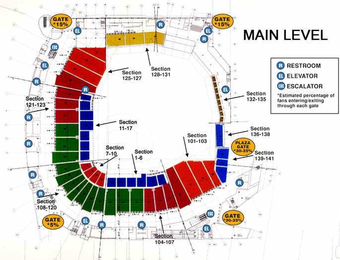 Wrigley Field Seating Chart Gate D