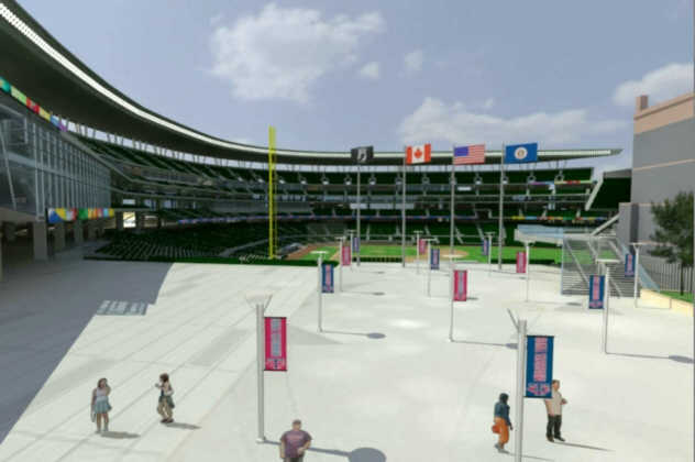 Ballpark Animation 10 - Inner Plaza
